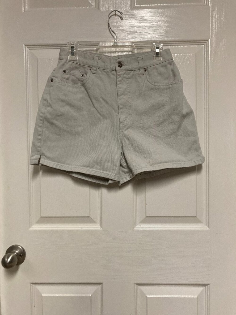 Generra Shorts 100% Cotton white/cream size 6 women's